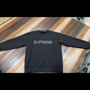 Supreme Zig Zag stitch sweater